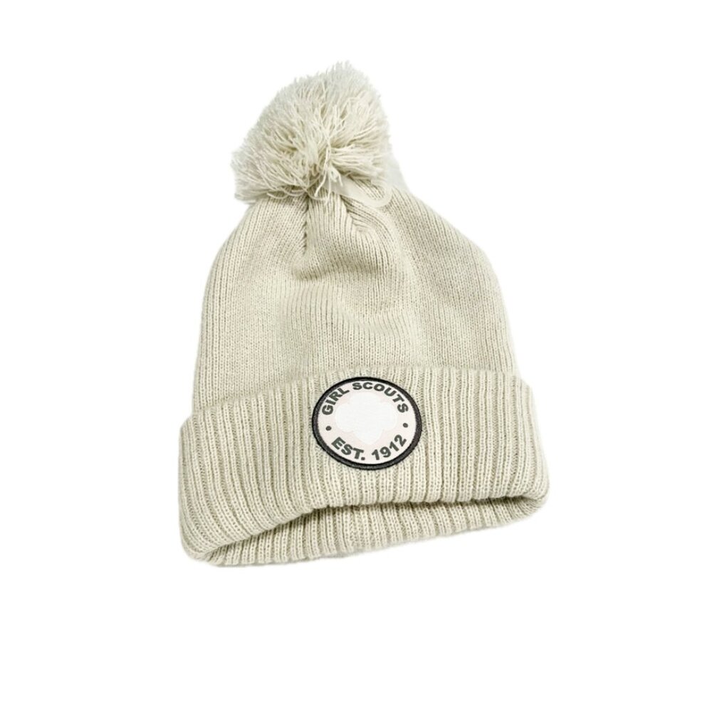 Girl Scouts Pom Beanie NWOT